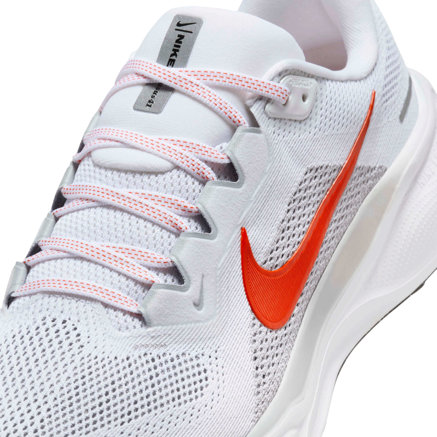 Nike Air Zoom Pegasus 41 - White/Picante Red/Wolf Grey - Image 7