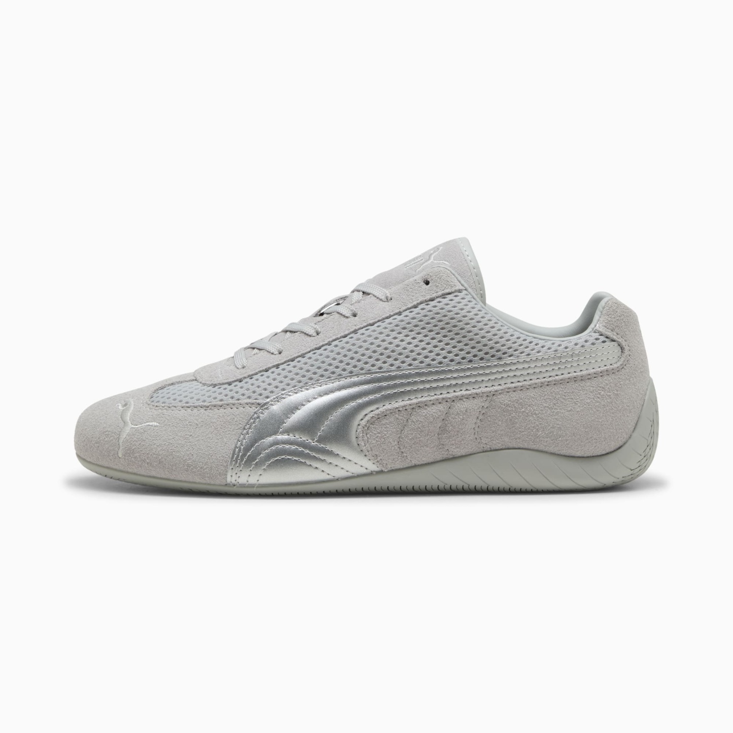 Speedcat Premium Women's Sneakers - Cool Light Gray-Matte Silver - 1