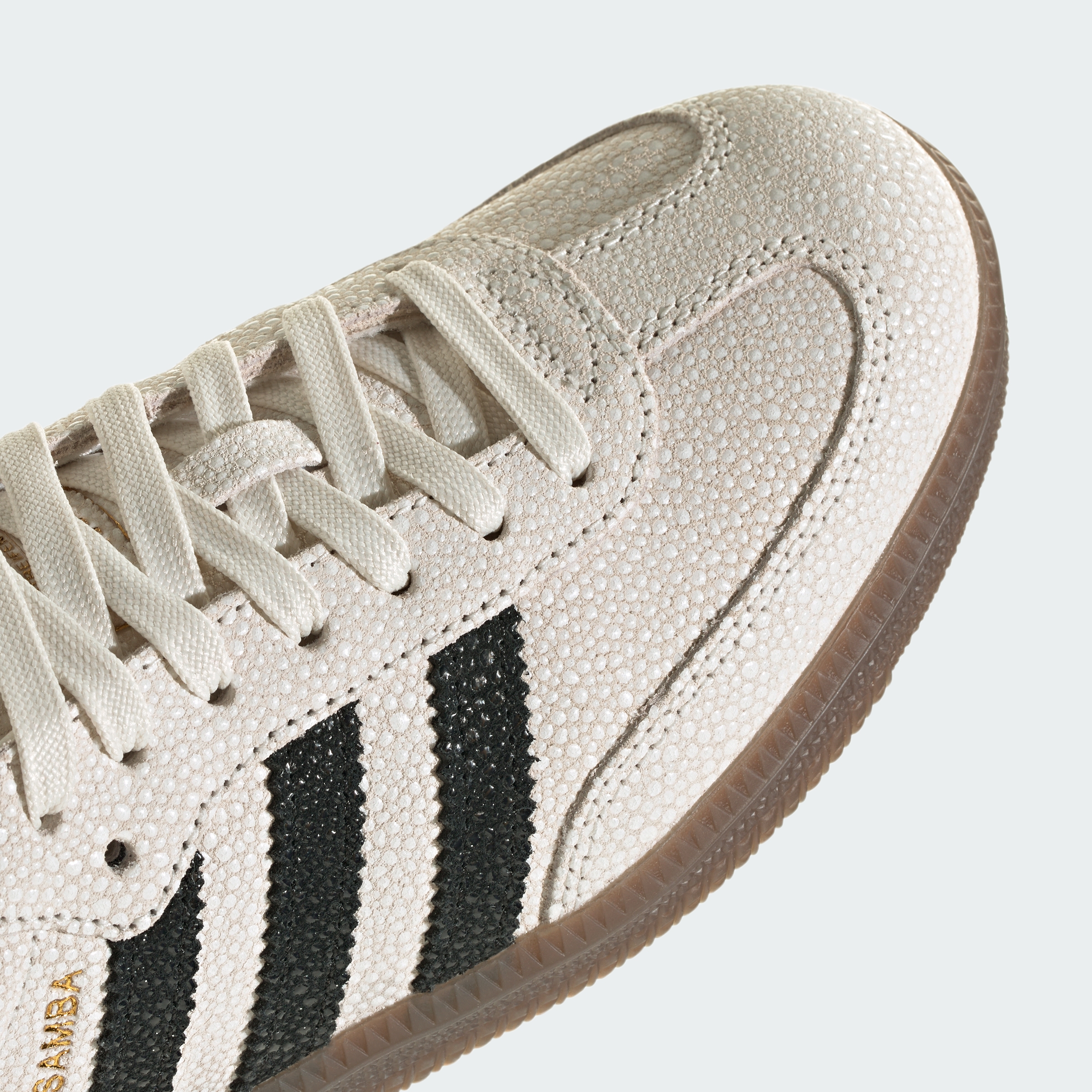 adidas SAMBA OG SHOES - Cloud White / Core Black / Gum (KJ7435) - View 9