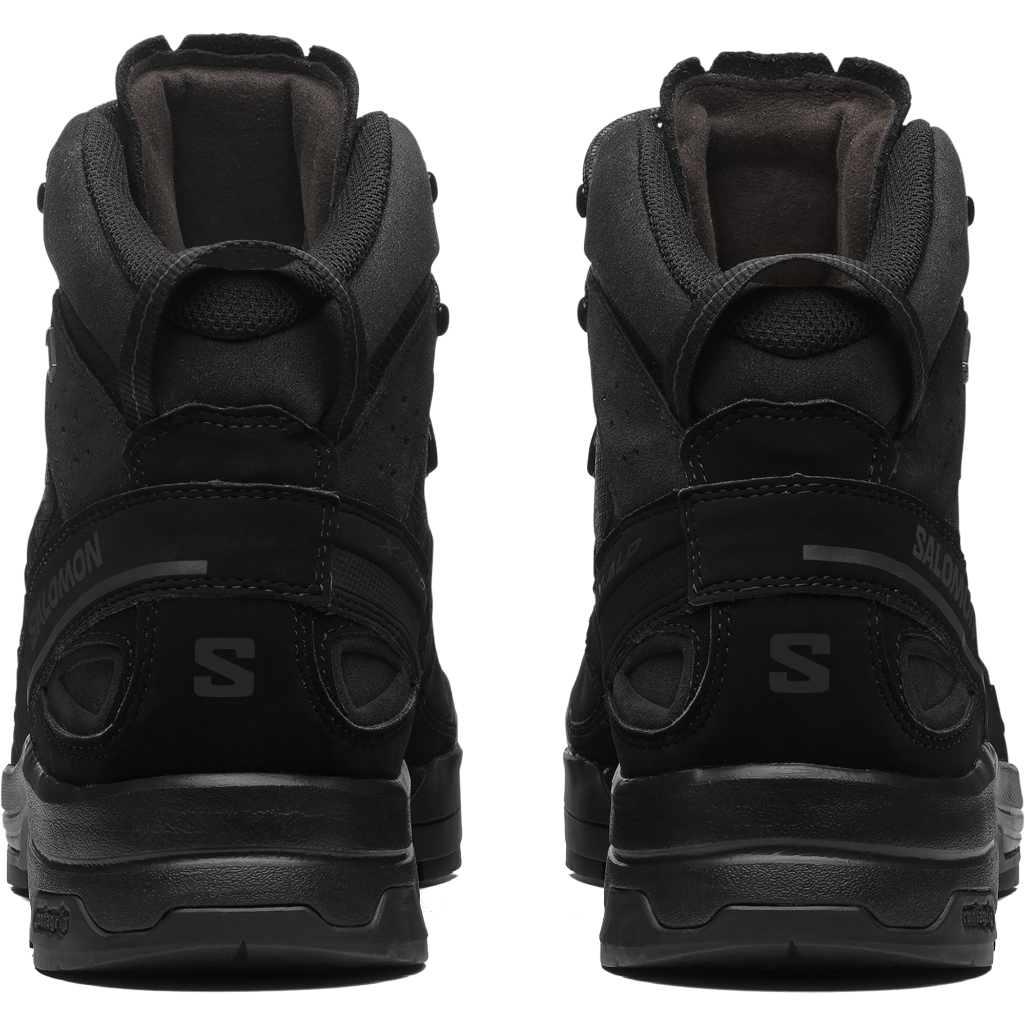 Salomon X-ALP MID LEATHER GORE-TEX - Black / Black / Asphalt - View 5