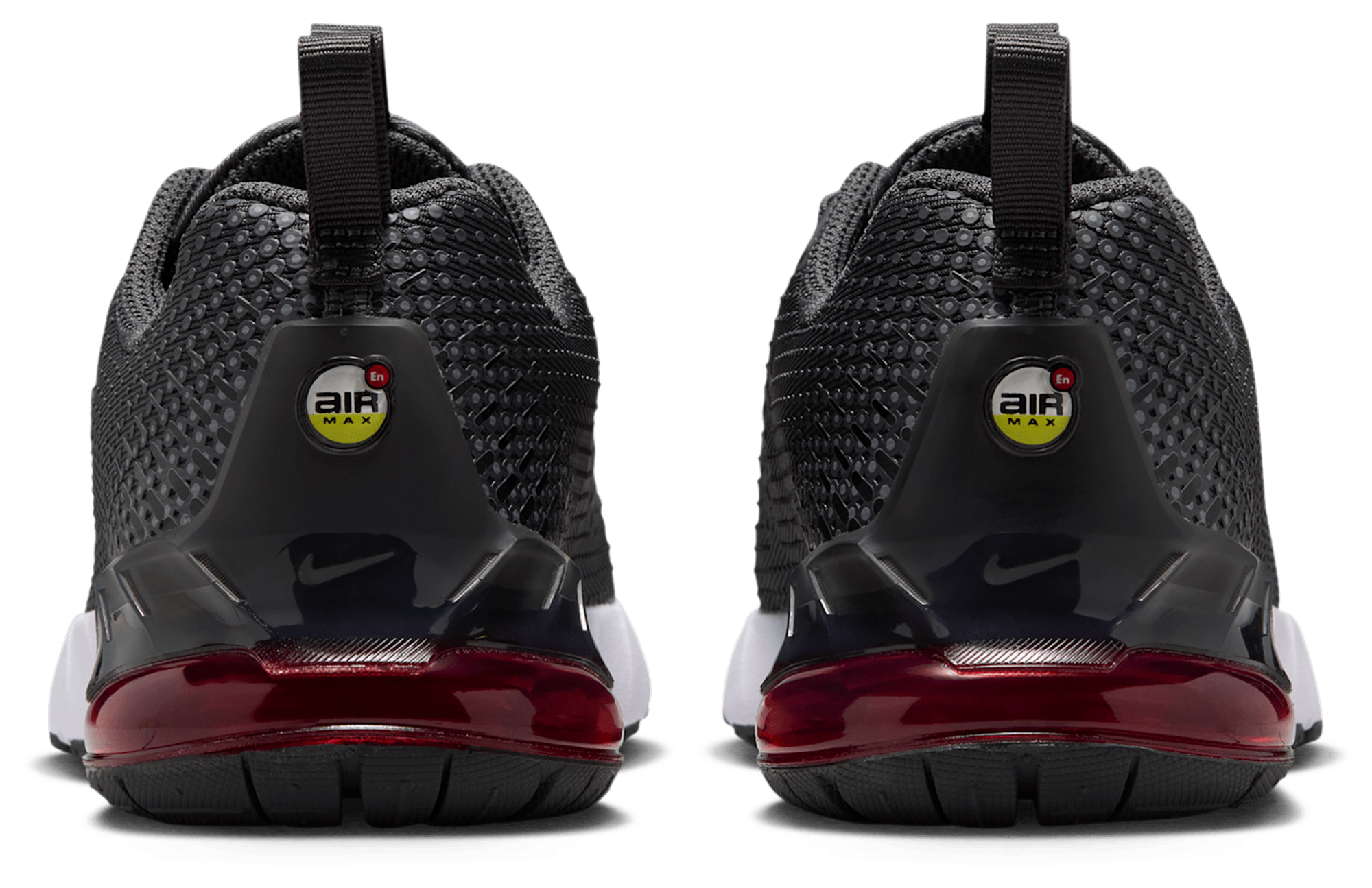 Nike Air Max Phoenix 童款 - Anthracite/Black/University Red - Image 3