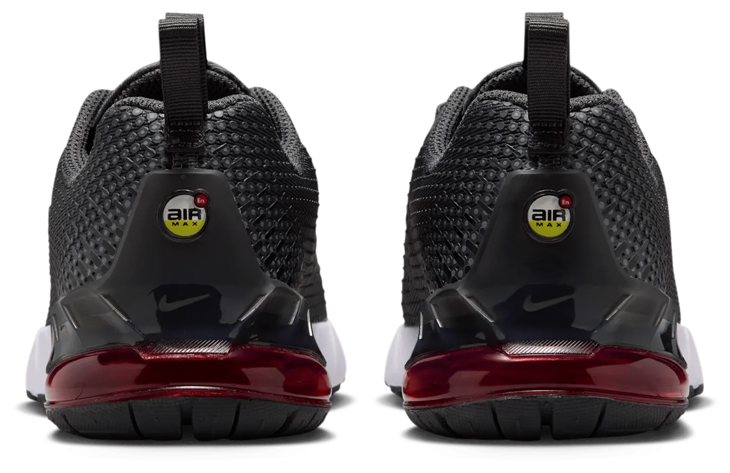Nike Air Max Phoenix 童款 - Anthracite/Black/University Red - Image 3