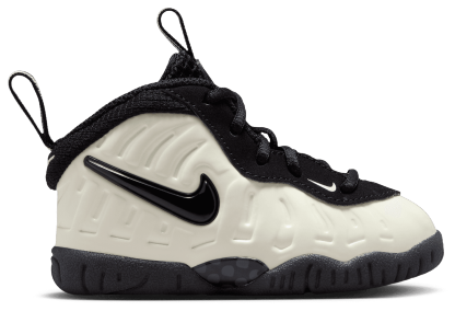 Nike Little Posite Pro - Kids - White/Black/Summit White - Image 1