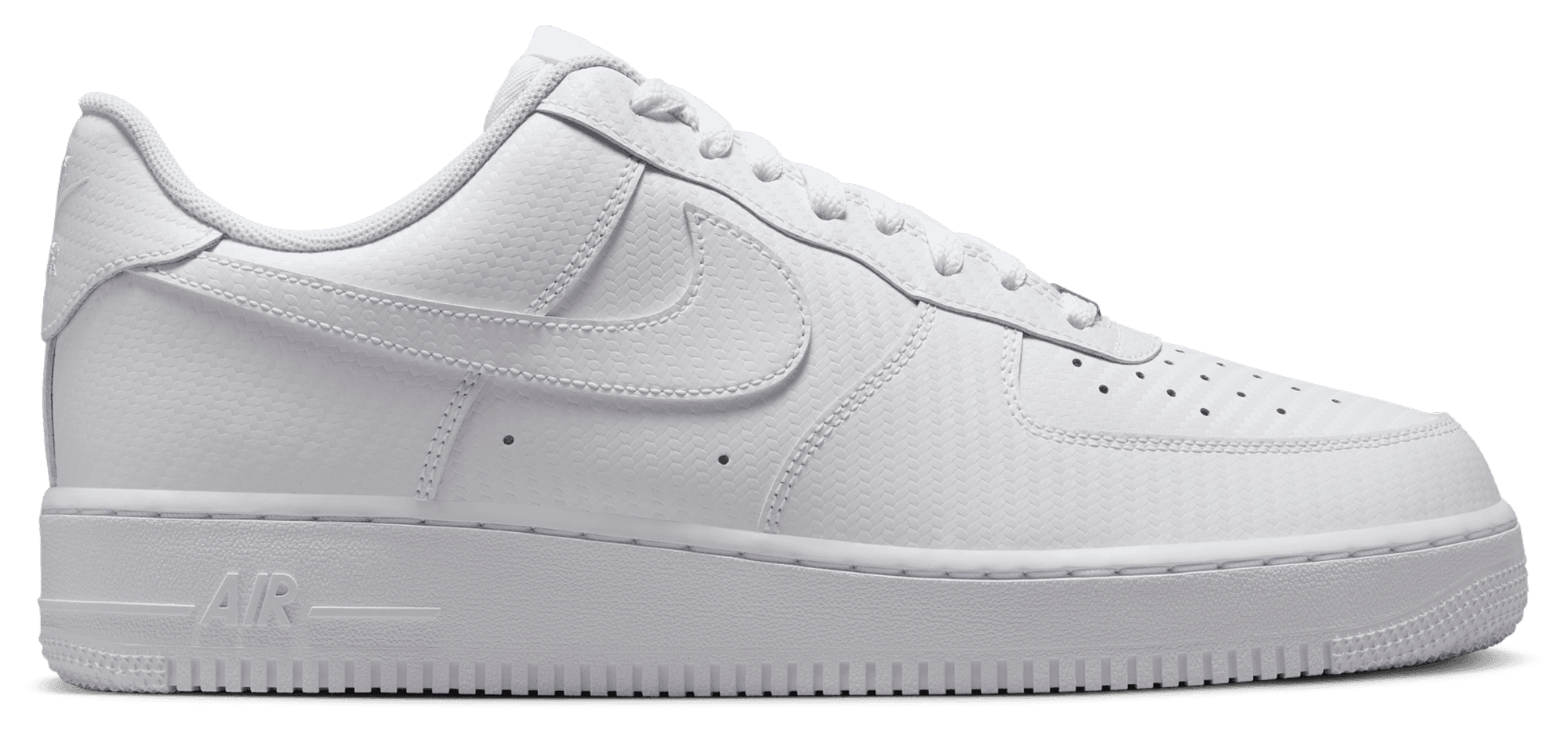 Nike Air Force 1 07 TWT - White/White - Image 1