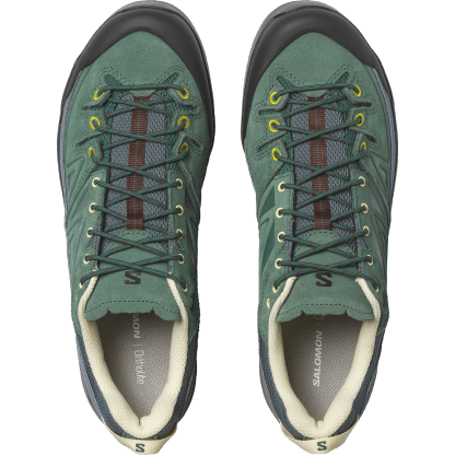 Salomon X-ALP LEATHER - Bistro Green / Stormy Weather / Black - View 2