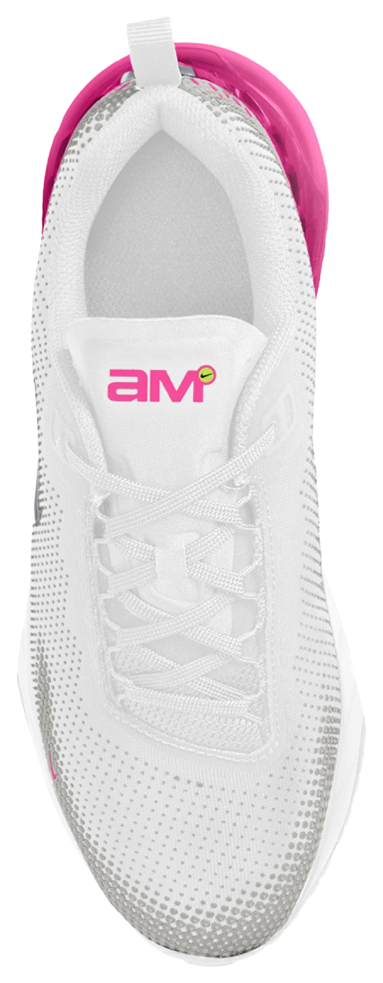 Nike Air Max Phoenix 童款 - White/Laser Fuchsia - Image 3