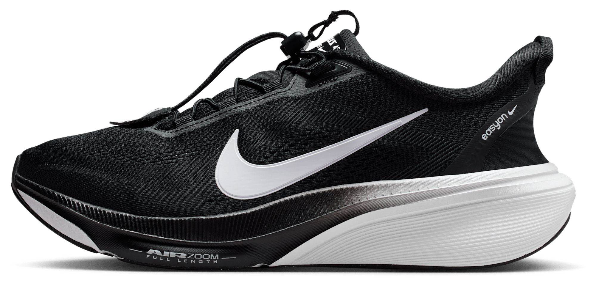 Nike Pegasus 42 Easyon - Black/White/Dark Smoke Grey - Image 2