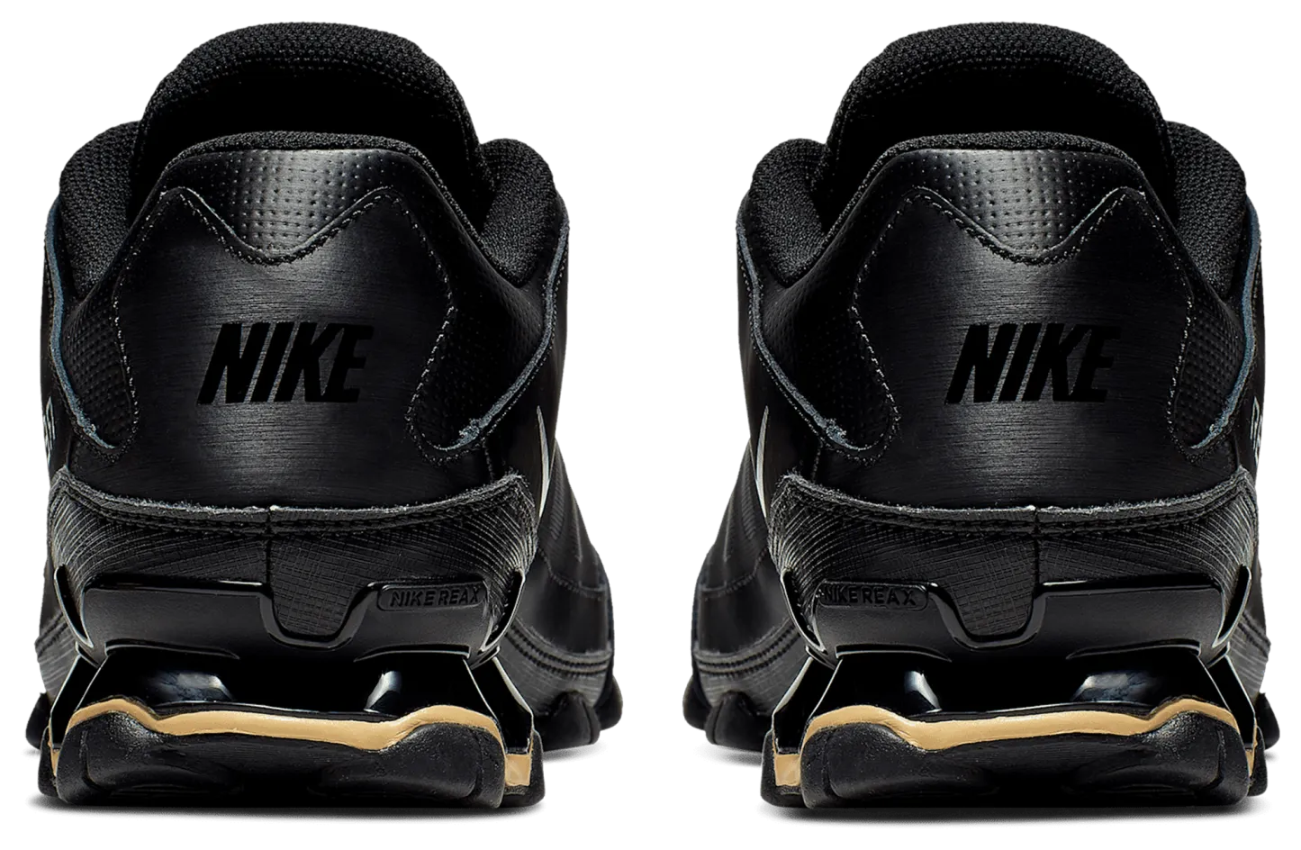 Nike REAX 8 TR Mesh - Black/Mtlc Gold/Black - Image 3