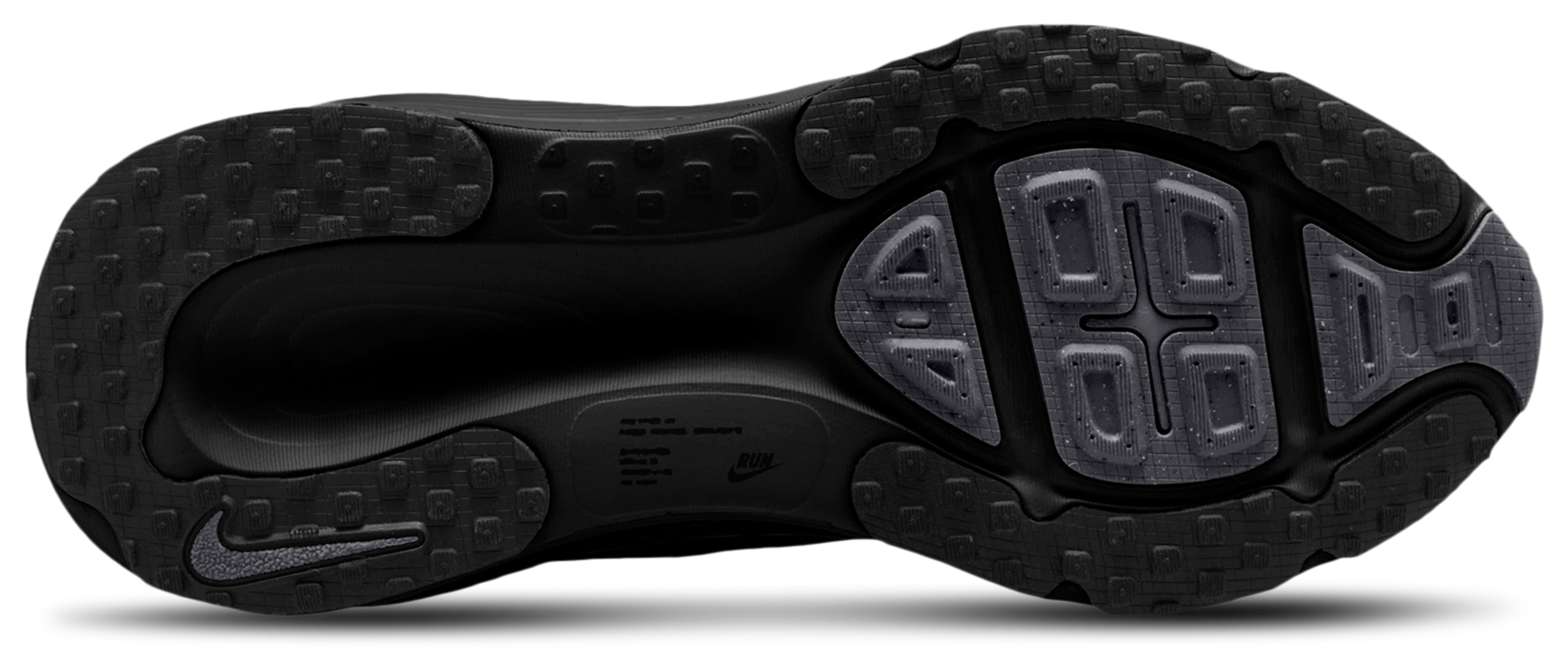 Nike Vomero 18 童款 - Black/Black - Image 4