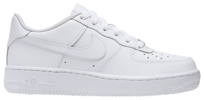 Nike Air Force 1 Low 童款 - White/White - Image 2