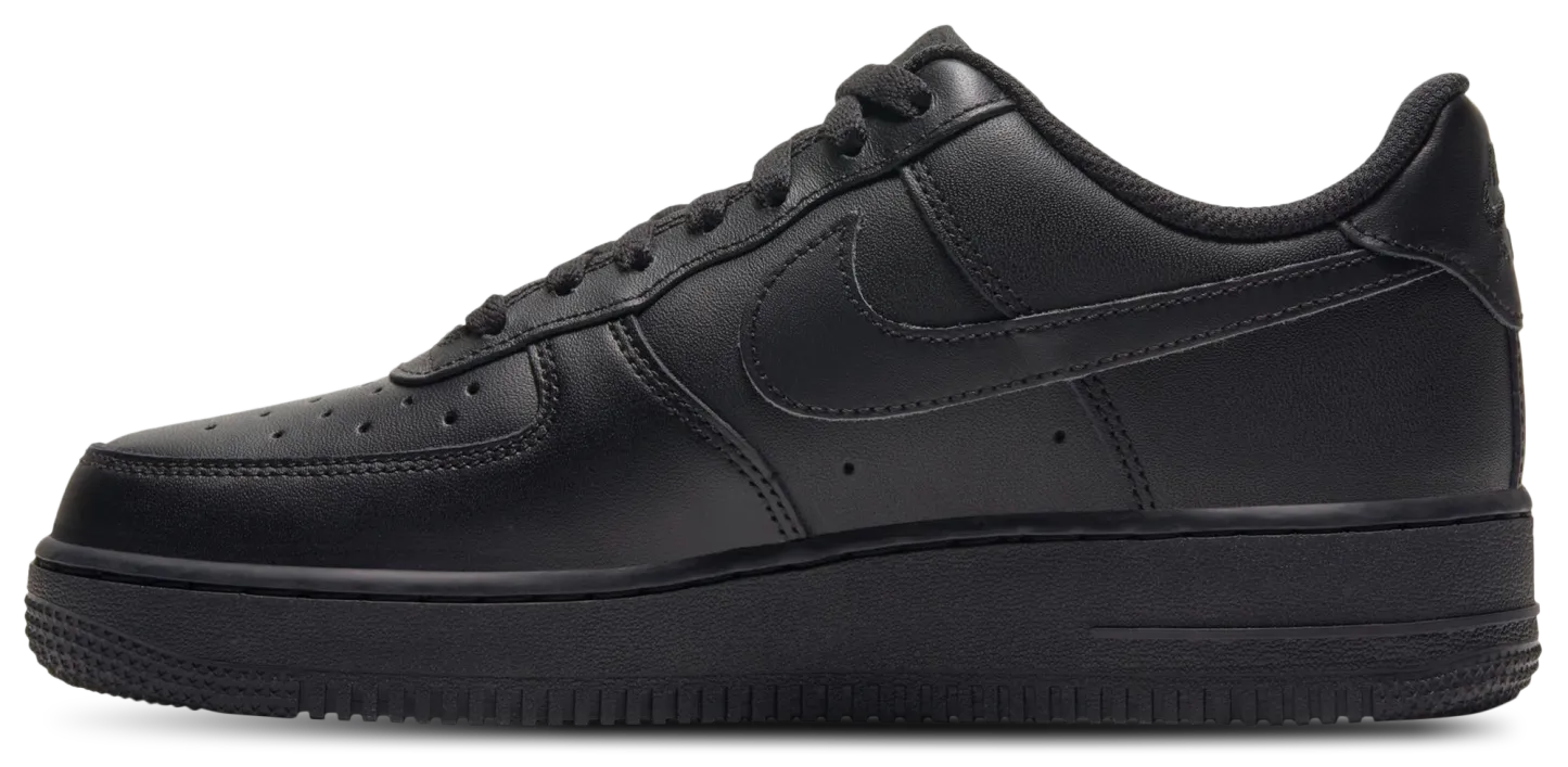 Nike Air Force 1 '07 LE Low - Black/Black - Image 2