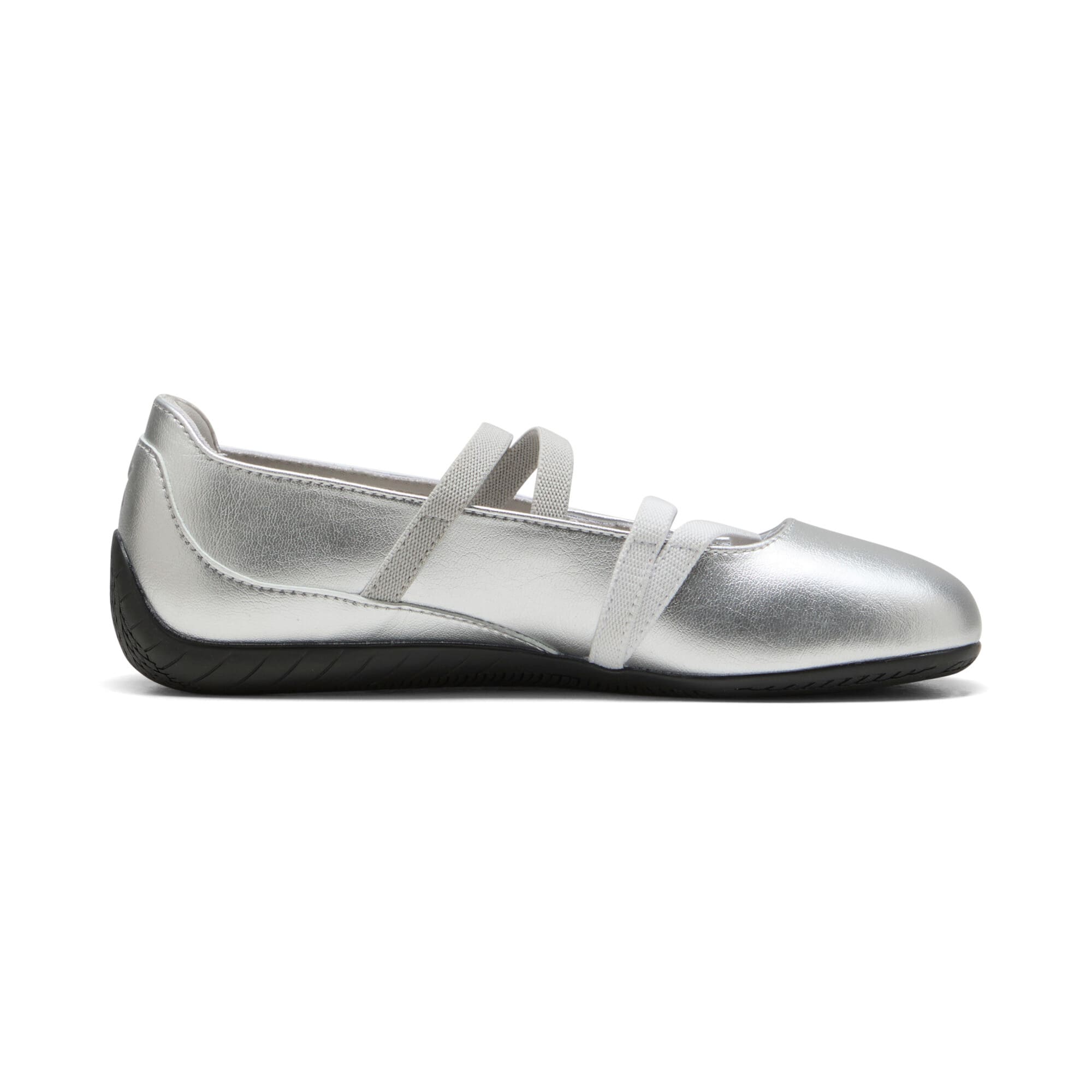 Speedcat Ballet Metallic Big Kids Sneakers - Ash Gray-PUMA White-PUMA Black - 5