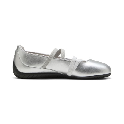 Speedcat Ballet Metallic Big Kids Sneakers - Ash Gray-PUMA White-PUMA Black - 5