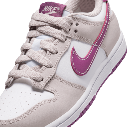 Nike Dunk Low 童款 - White/Violet - Image 7