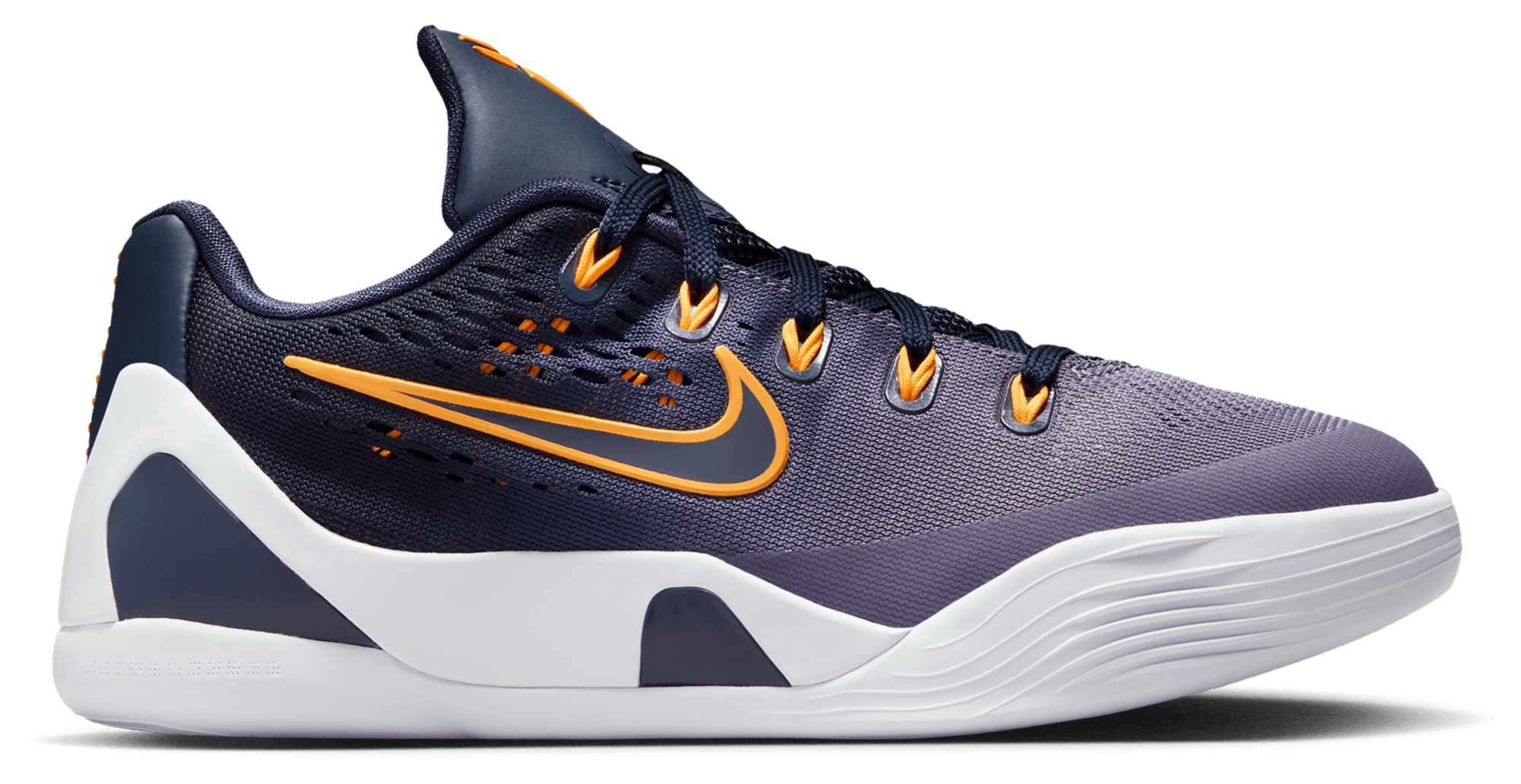 Nike Kobe IX Low EM 童款 - Thunder Blue/Laser Orange/Daybreak - Image 1