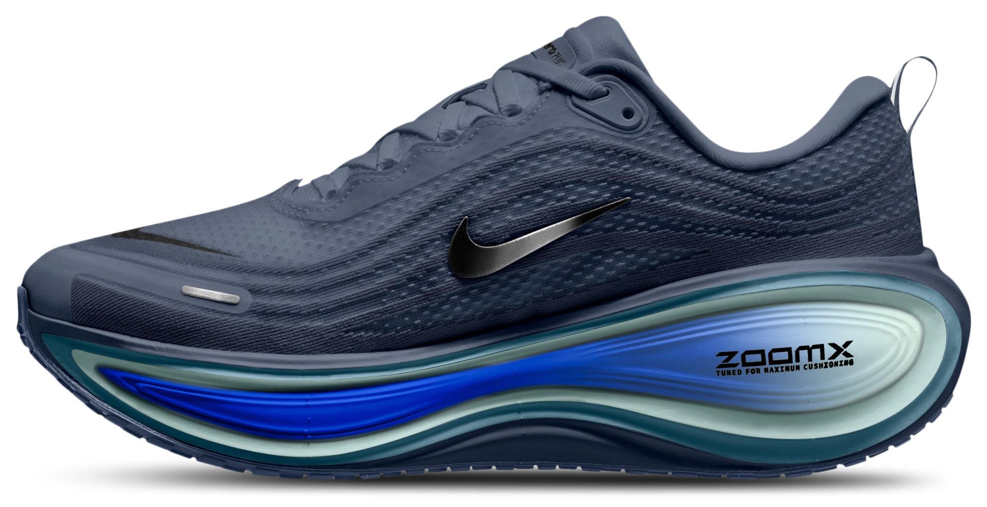 Nike Vomero Plus - Grey/Black/Green - Image 2