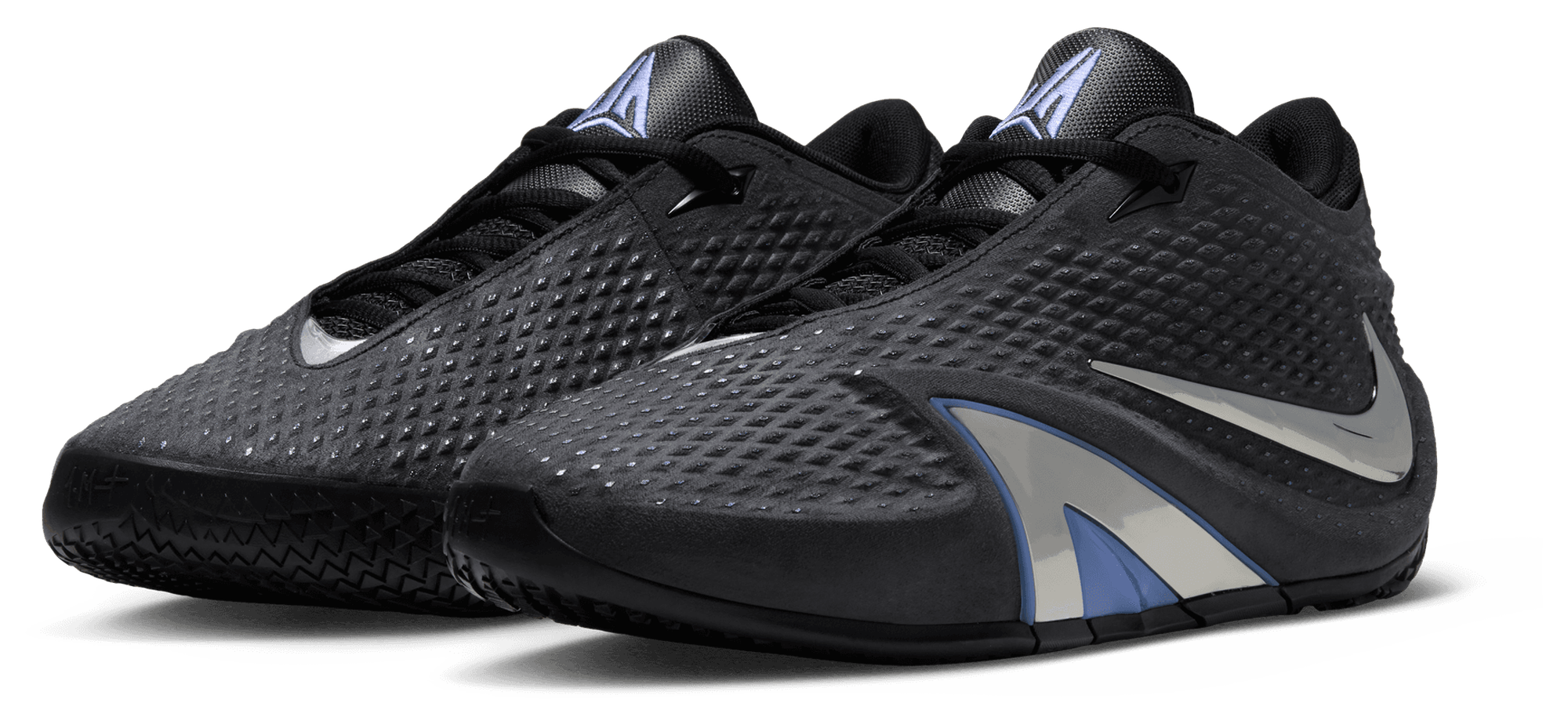 Nike JA 4 - Men's - Black/Metallic Silver/Cobalt Bliss - Image 6