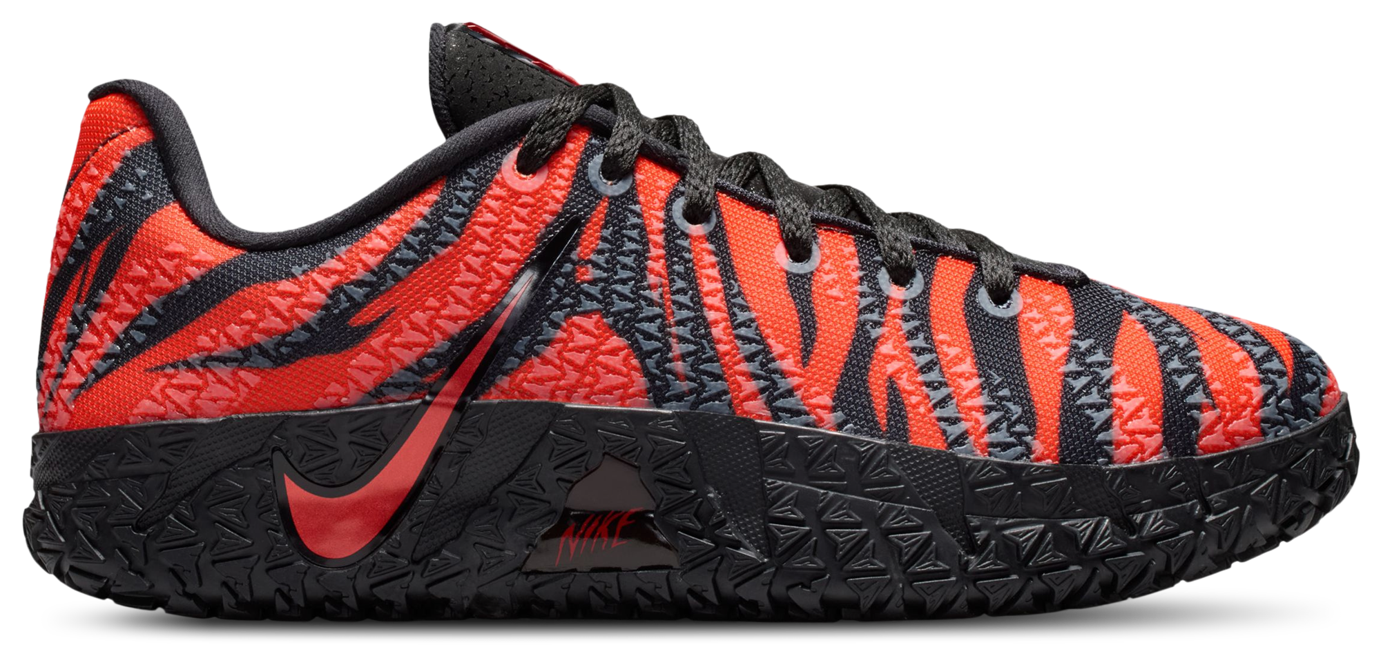 Nike JA 3 Animal Pack Per 童款 - Univ Red/Safety Orange/Black - Image 1
