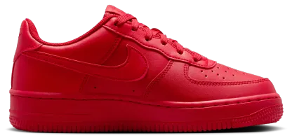 Nike Air Force 1 童款 - Red/Black - Image 1