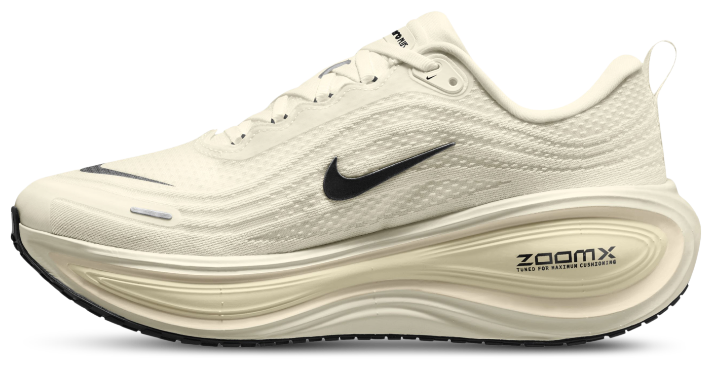 Nike Vomero Plus - White/White/Black - Image 2