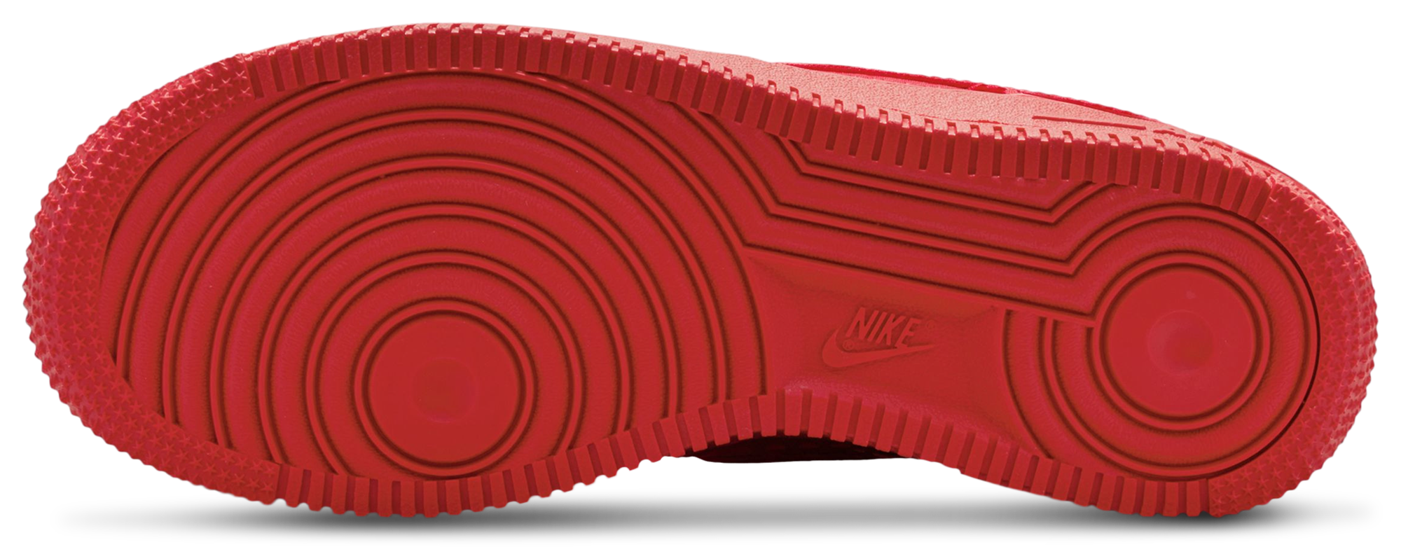 Nike Air Force 1 Vday 童款 - University Red/Black - Image 5