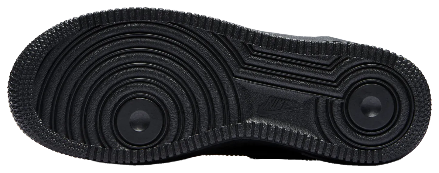Nike Air Force 1 Low 童款 - Black/Black - Image 5