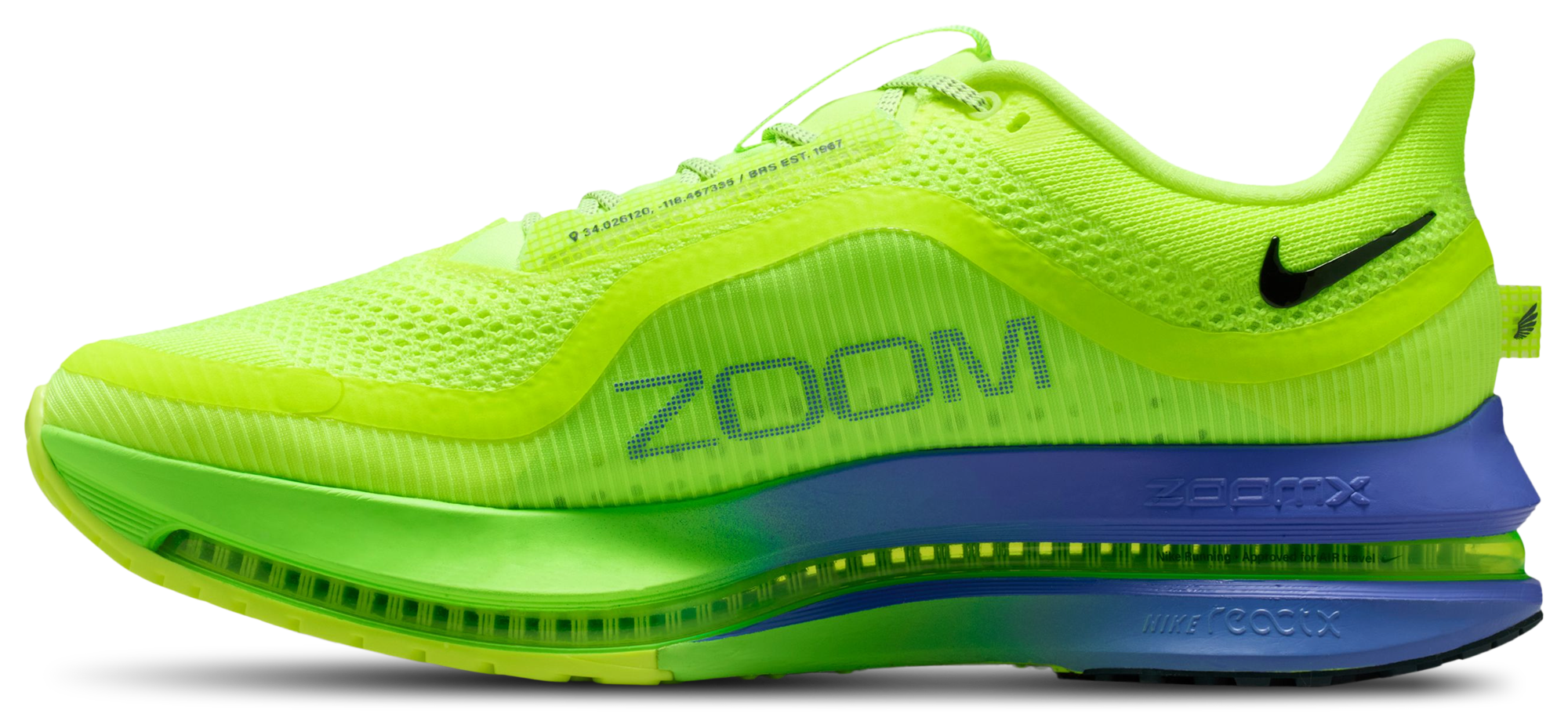 Nike Pegasus Premium - Volt Ice/Black Spruce/Lime Blast - Image 2
