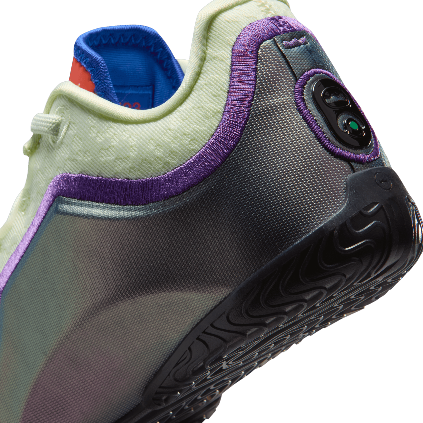 Nike LeBron XXIII 童款 - Volt Tint/Black/Multi - Image 8