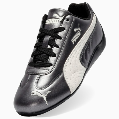 Speedcat Metallic Women's Sneakers - PUMA Black-Warm White - 8