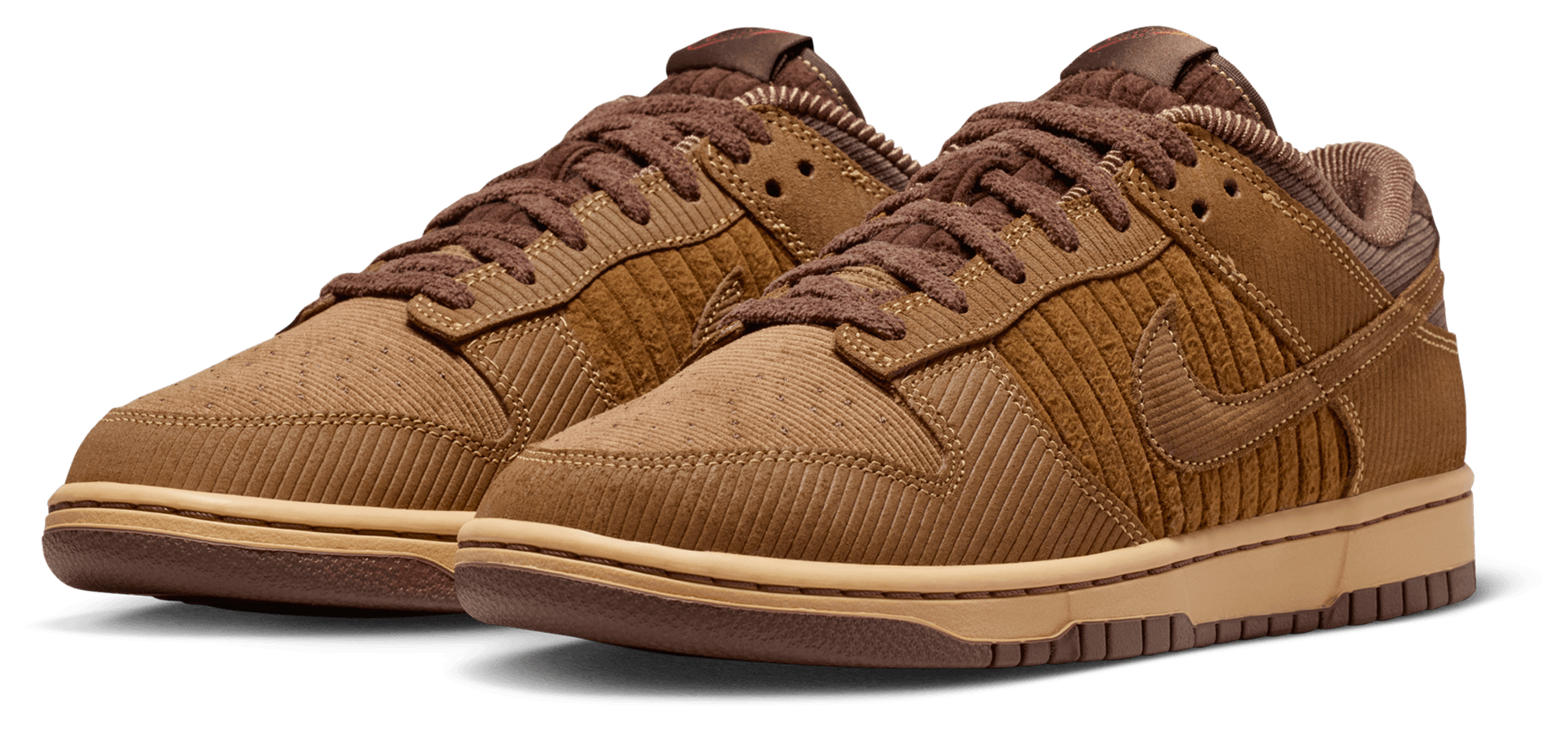 Nike Dunk Low Retro Premium - Light British Tan/Light Chocolate - Image 6