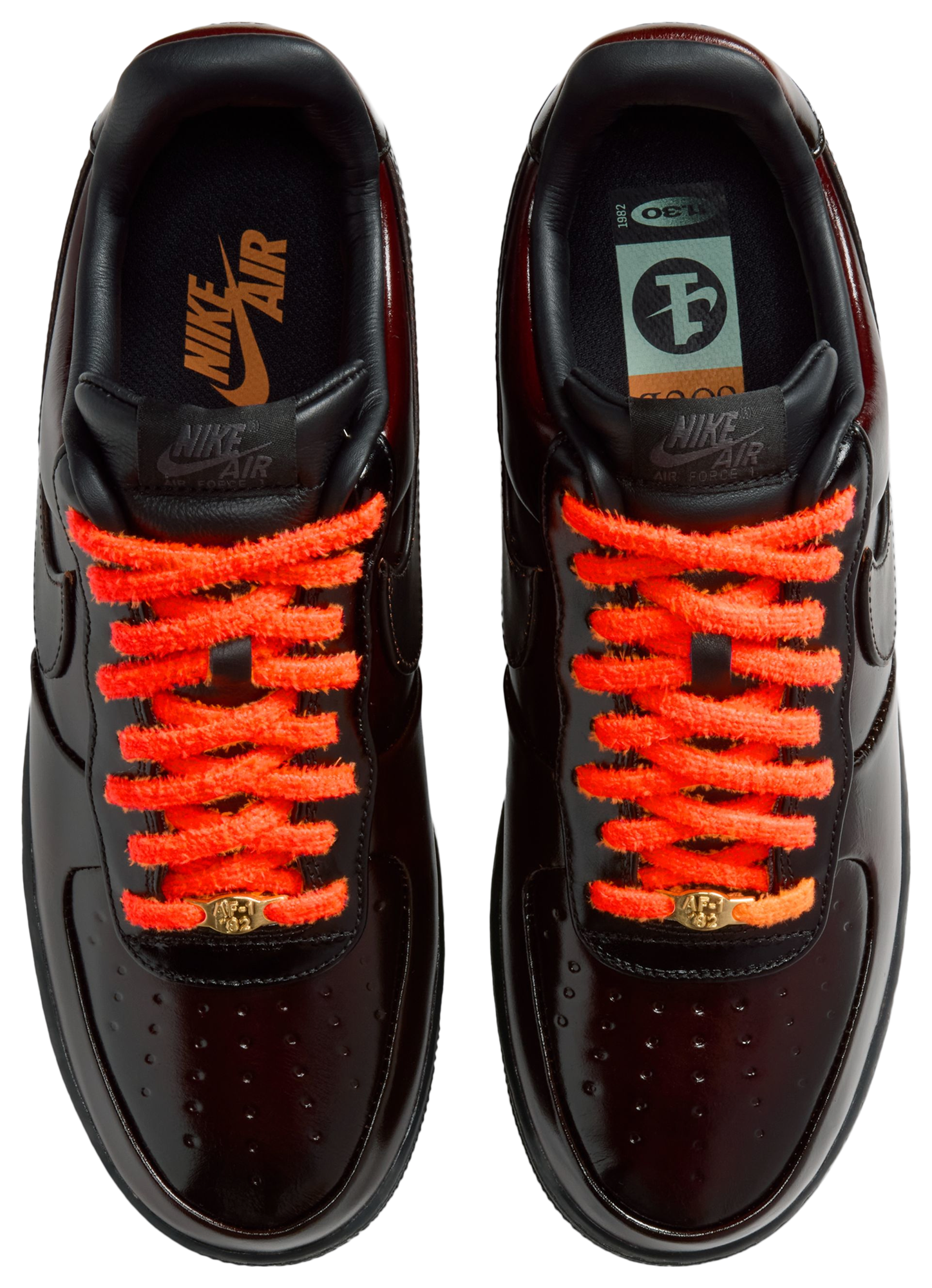 Nike Air Force 1 07 LE CN - Orange/Cinnamon/Black - Image 4