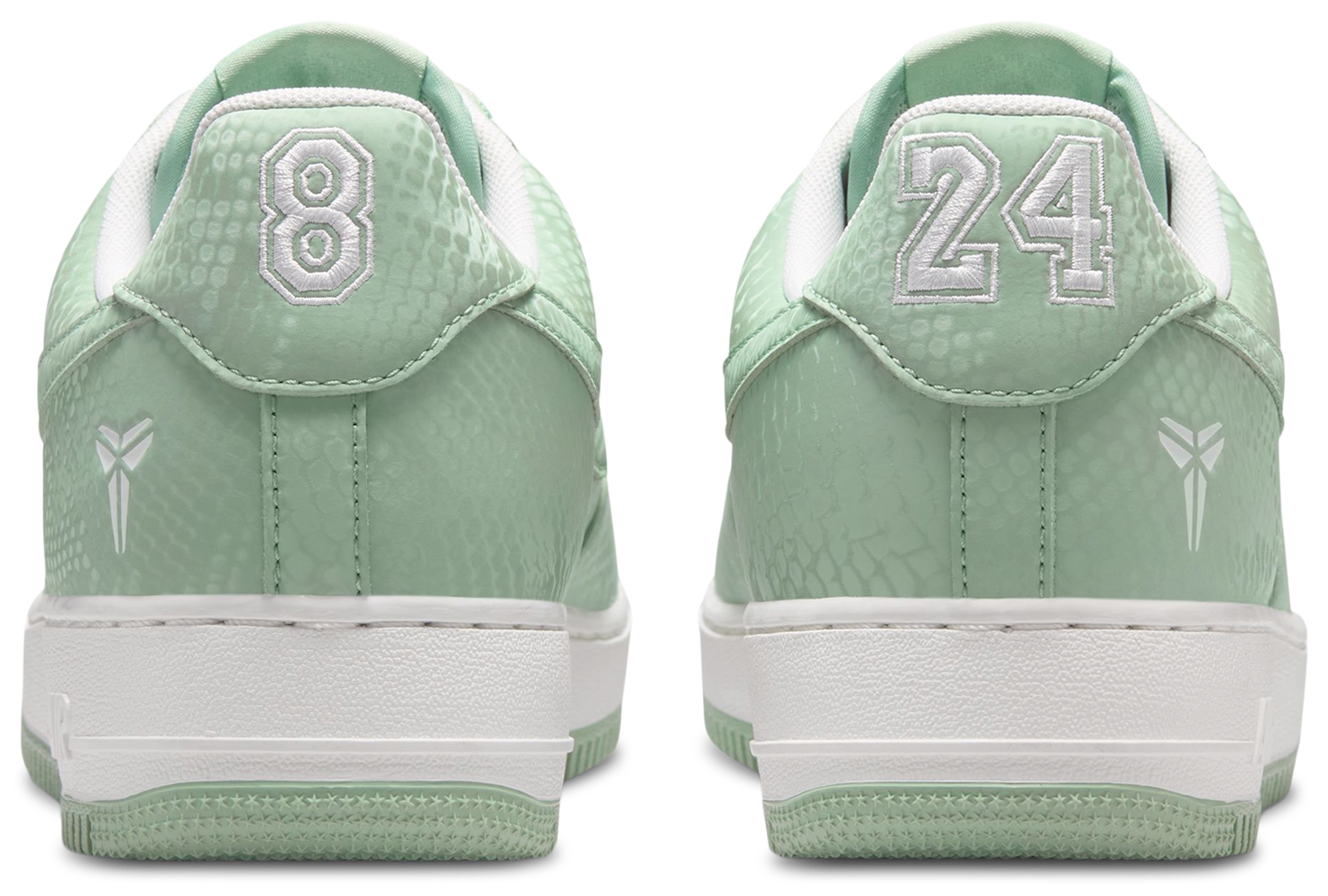Nike Kobe Air Force 1 Low - Summit White/Teal - Image 3