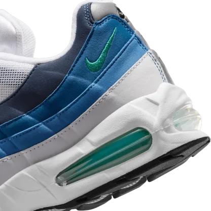 Nike Air Max 95 - Emerald Green/White/Lake Blue - Image 8