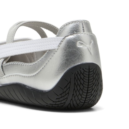 Speedcat Ballet Metallic Big Kids Sneakers - Ash Gray-PUMA White-PUMA Black - 3