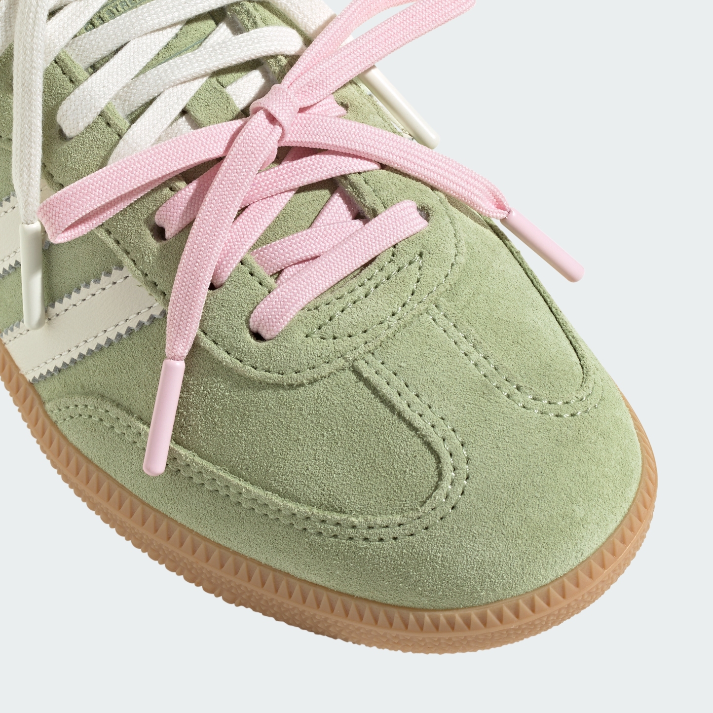 adidas SAMBA MATCHA Shoes - Magic Lime / Off White / Gum - View 12