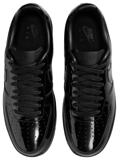 Nike Air Force 1 '07 Premium - Black/Black/Black - Image 4