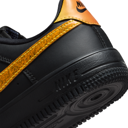 Nike Air Force 1 Low 童款 - Black/Purple - Image 8