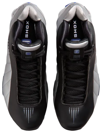 Nike Shox BB4 - Black/Blue/Silver - Image 4