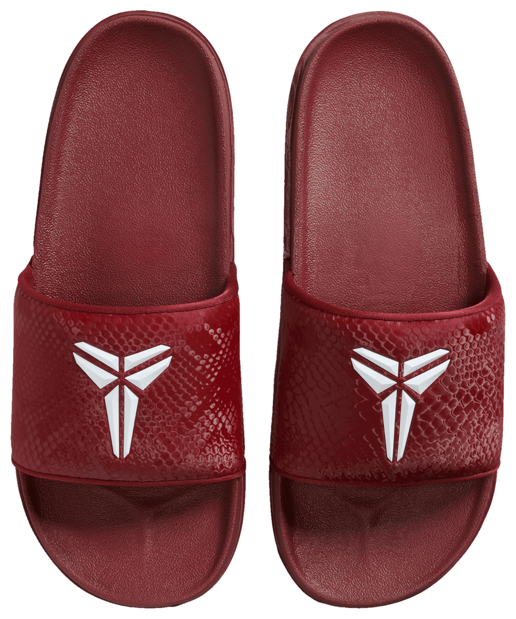 Nike Kobe Off Court Slides - White/Team Red - Image 3