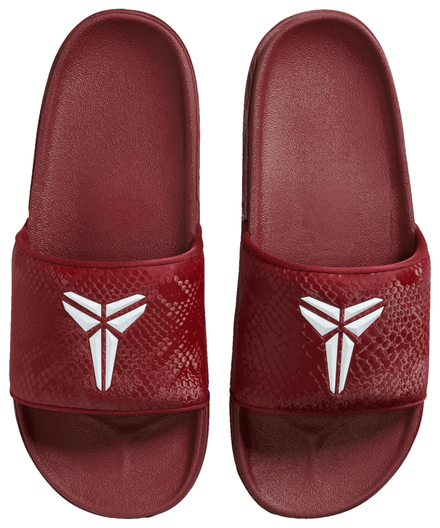 Nike Kobe Off Court Slides - White/Team Red - Image 3