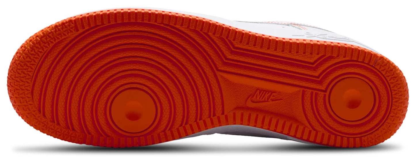 Nike Air Force 1 Kobe Protro Low - White/White/Safety Orange - Image 5