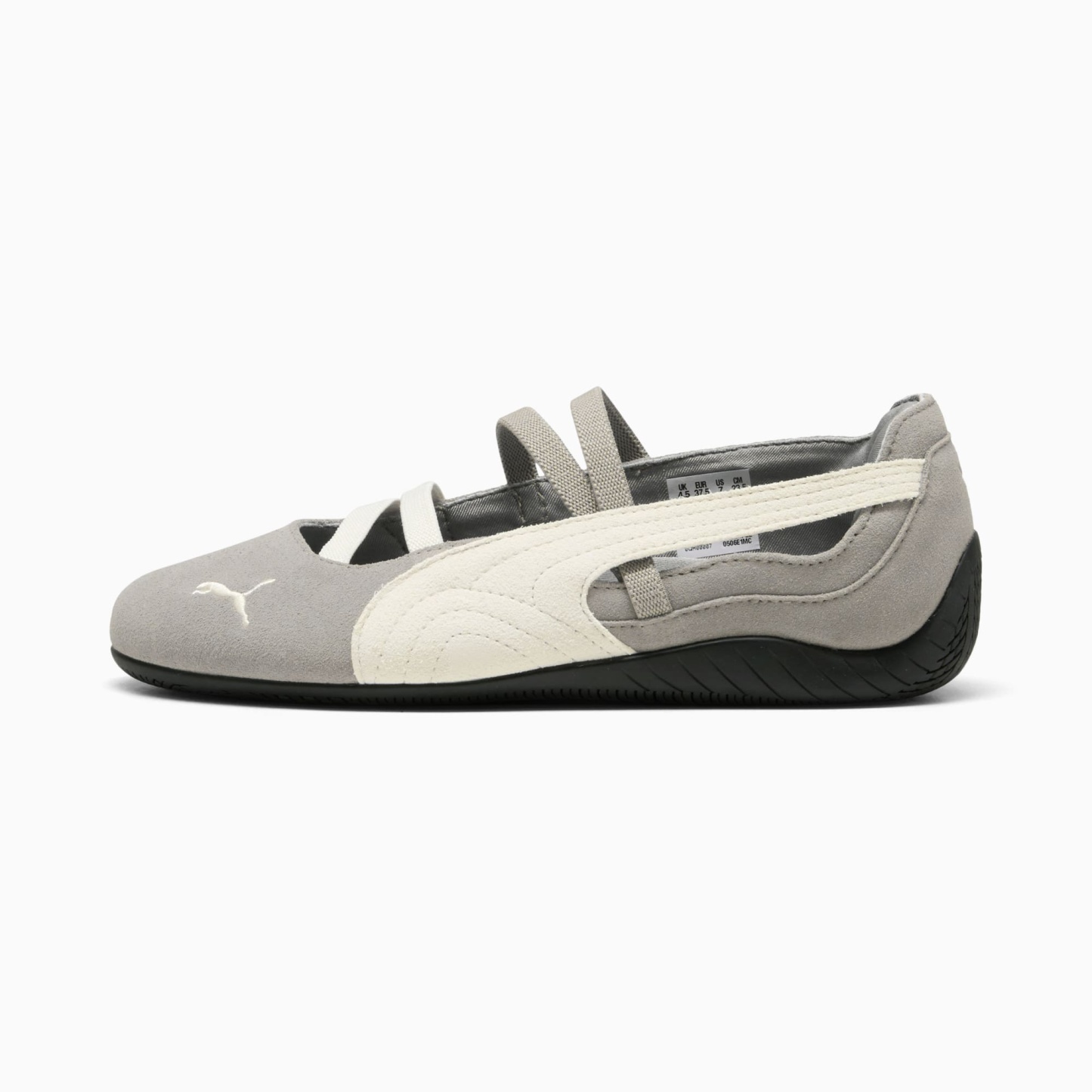 Speedcat Ballet Suede Women's Sneakers - Mouse Gray-PUMA Black - 1