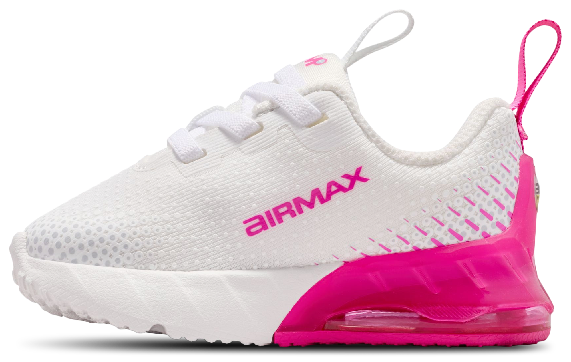 Nike Air Max Phoenix 童款 - White/Laser Fuchsia - Image 2