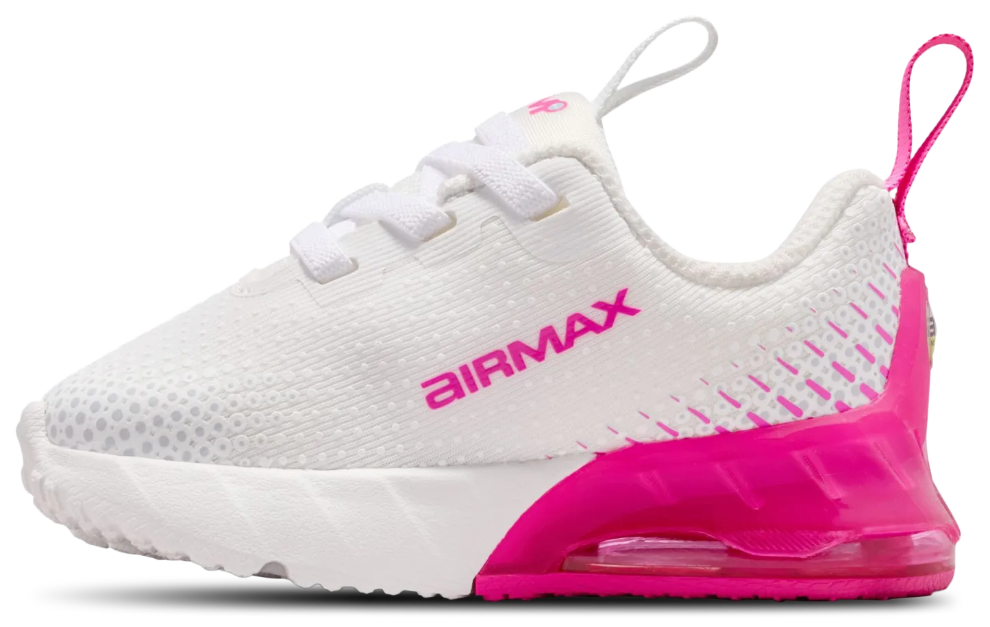 Nike Air Max Phoenix 童款 - White/Laser Fuchsia - Image 2