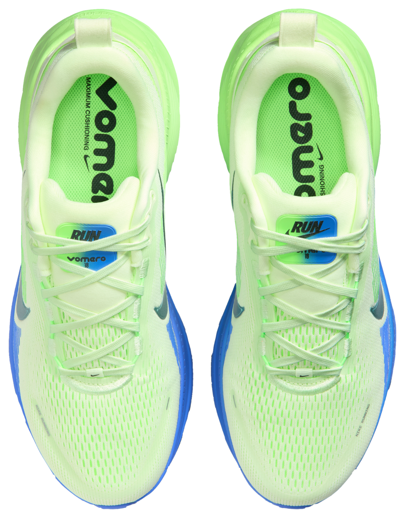 Nike Vomero 18 - Volt Tint/Black Spruce/White - Image 4