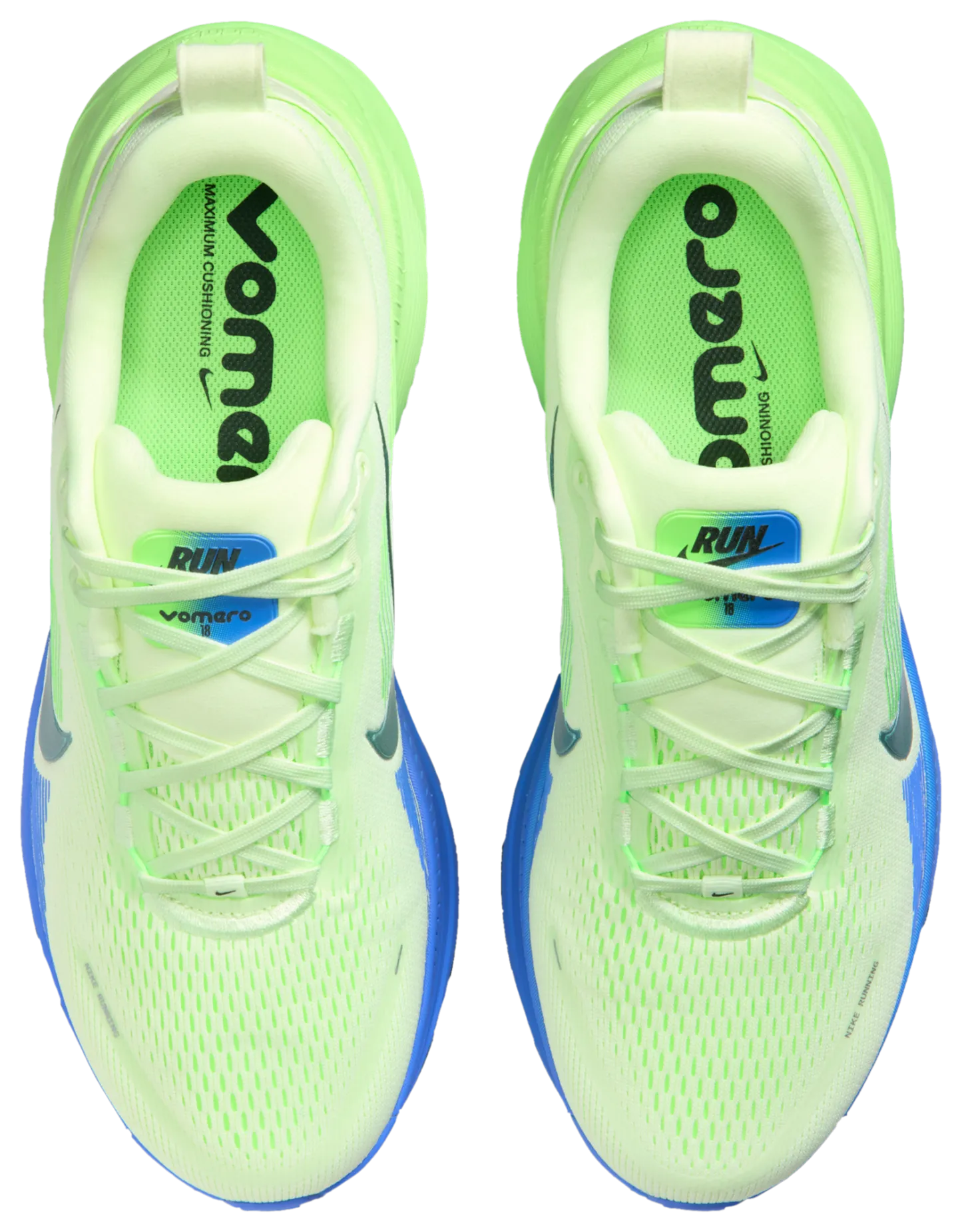Nike Vomero 18 - Volt Tint/Black Spruce/White - Image 4
