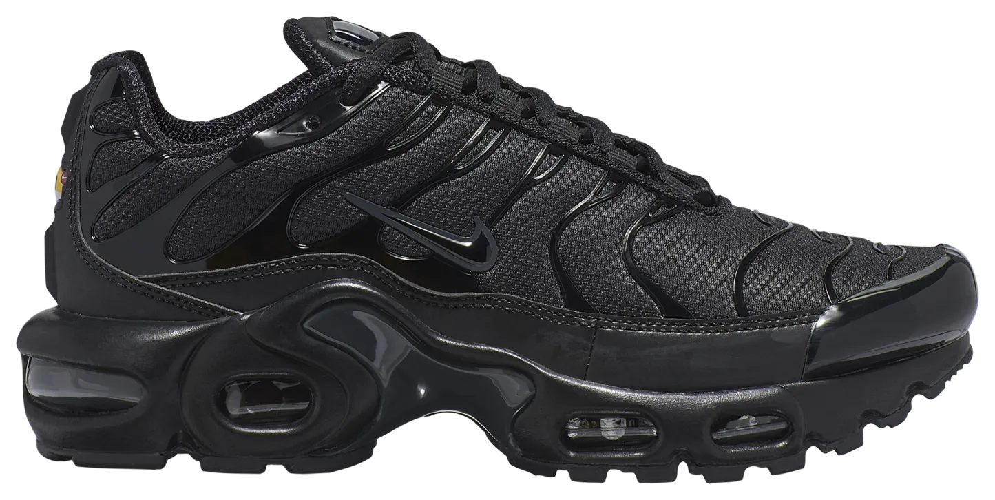 Nike Air Max Plus 童款 - Black/Black/Black - Image 1