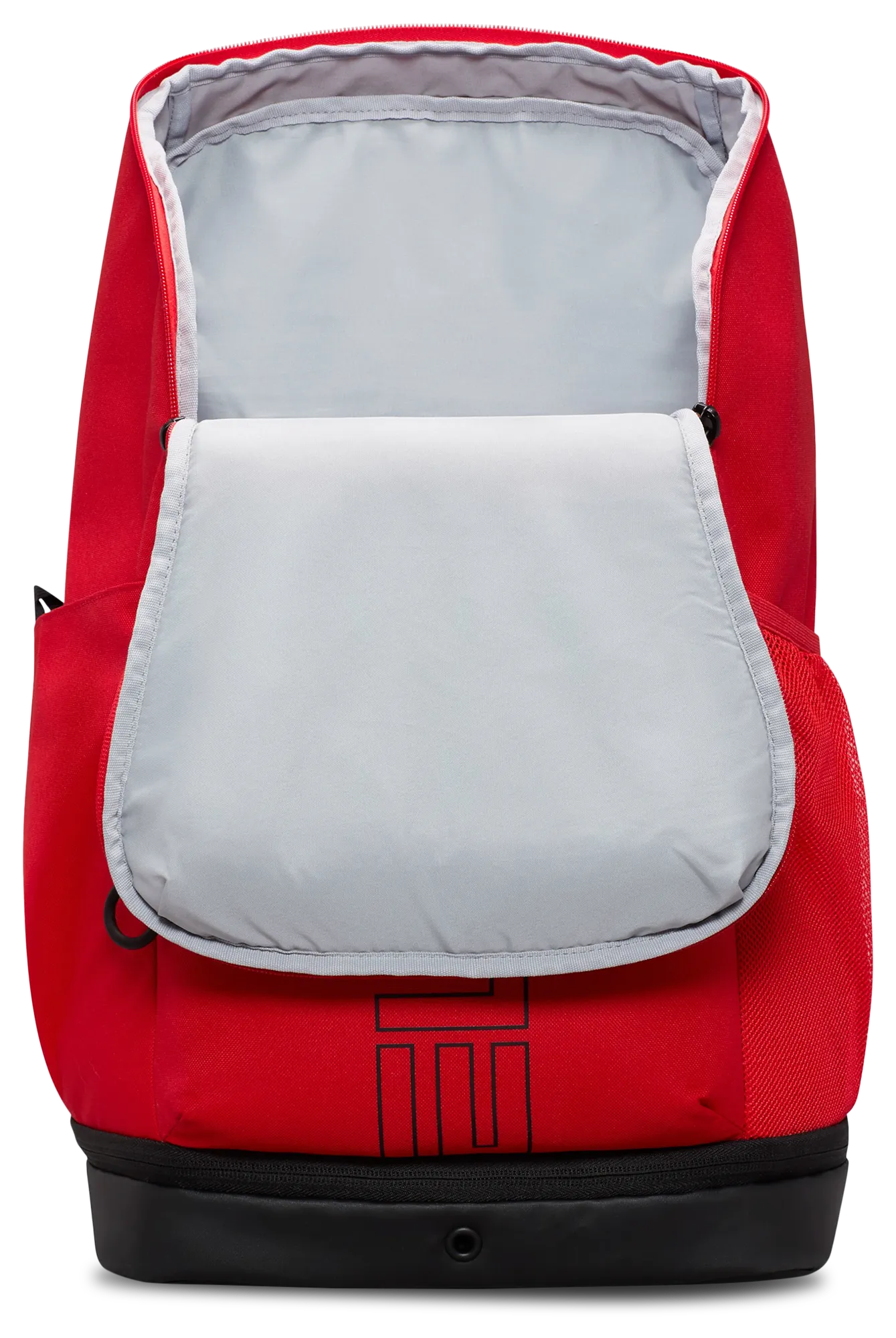 Nike Varsity Elite Backpack - Black/Black/University Red - Image 4