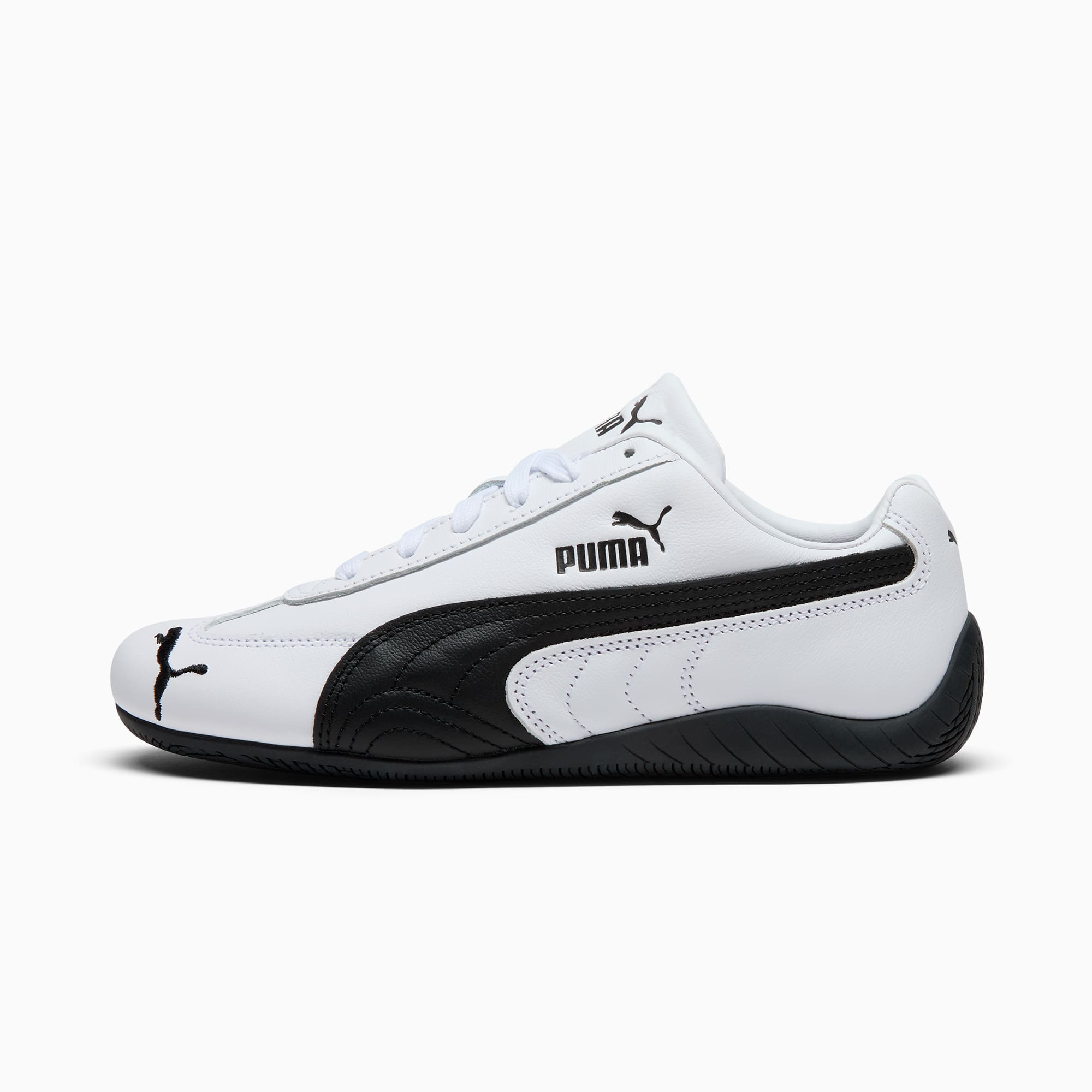 Speedcat Leather Women's Sneakers - PUMA White-PUMA Black - 1