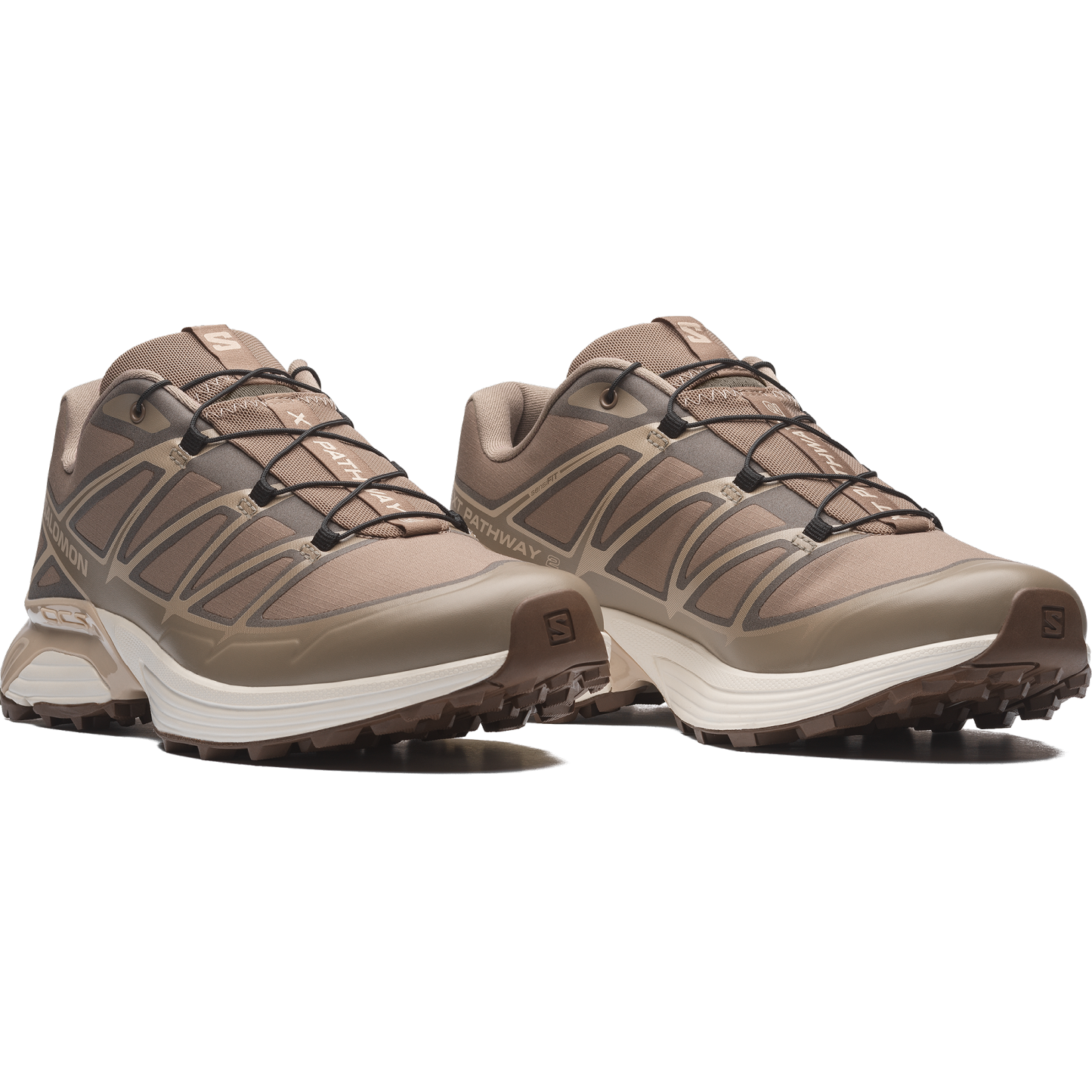 Salomon XT-PATHWAY 2 PROTECTIVE - Walnut / White Pepper / Vanilla Ice - View 3